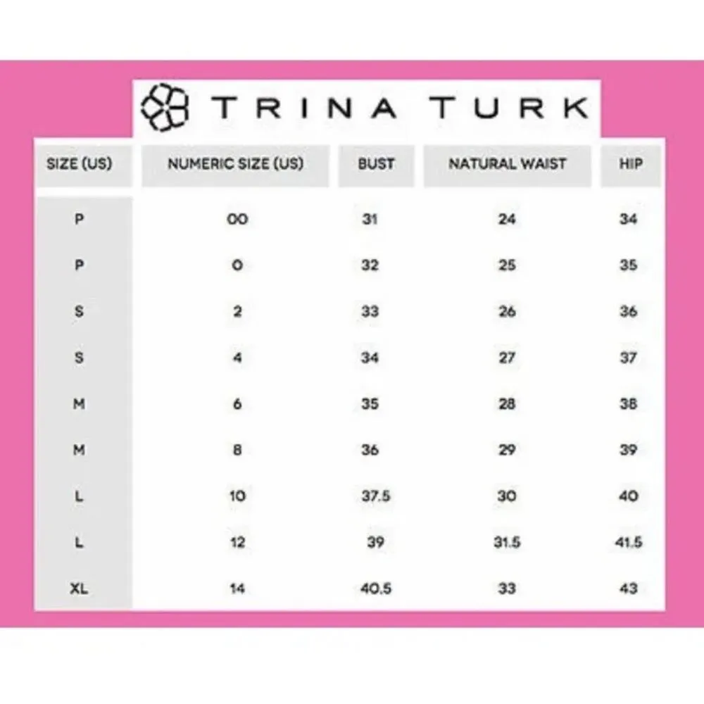 Trina Turk  Bikini Brazilian Hipster Bottom Paisley Size 6 Sexy Aztec Colorful - Image 8