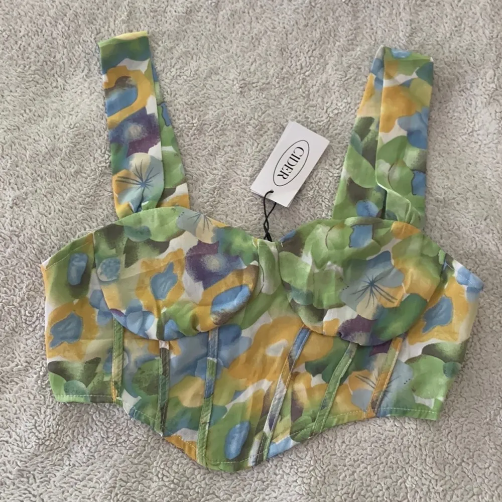 Cider | Floral Corset Tank - Image 2