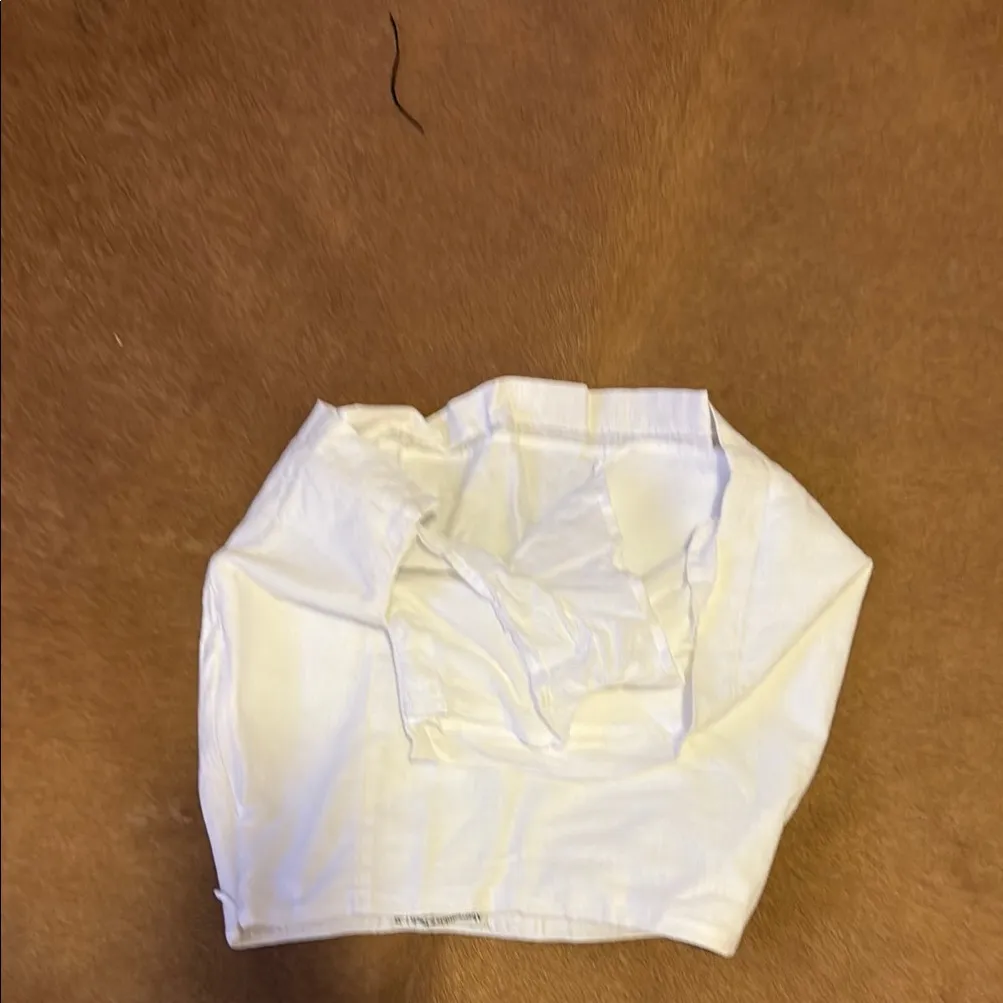 Linen White Skort - Image 4
