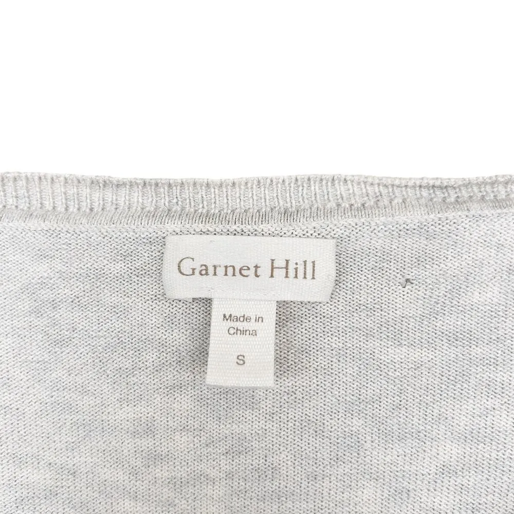 Garnet Hill Silk Blend Sweater Sz S - Image 2