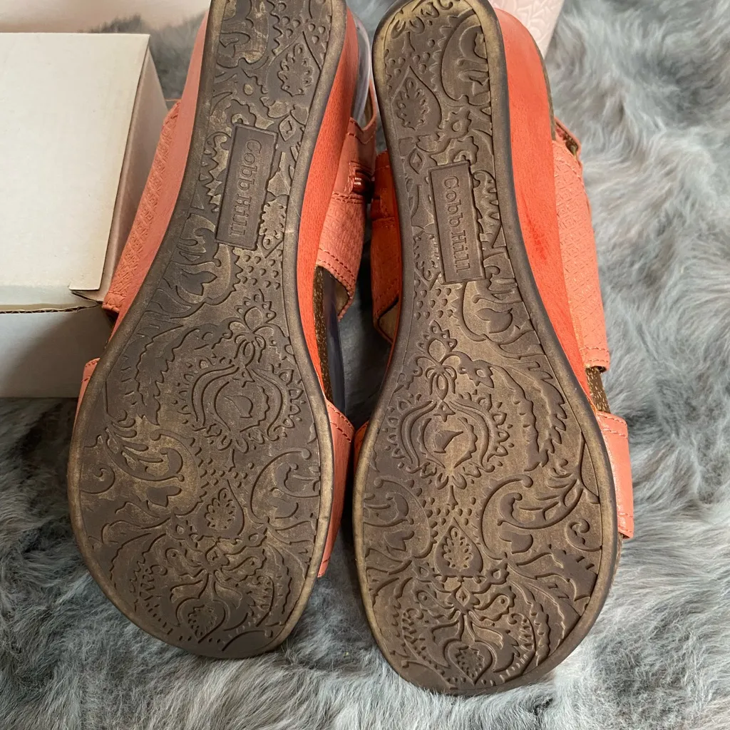 Cobb Hill Women's Sandals in Orange Size 8 - Image 5