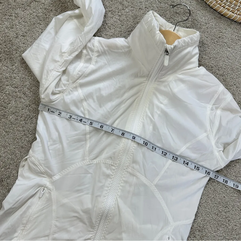 Lululemon Women’s Such A Cinch Jacket Lightweight Full Zip Travel in White 6 - Image 17