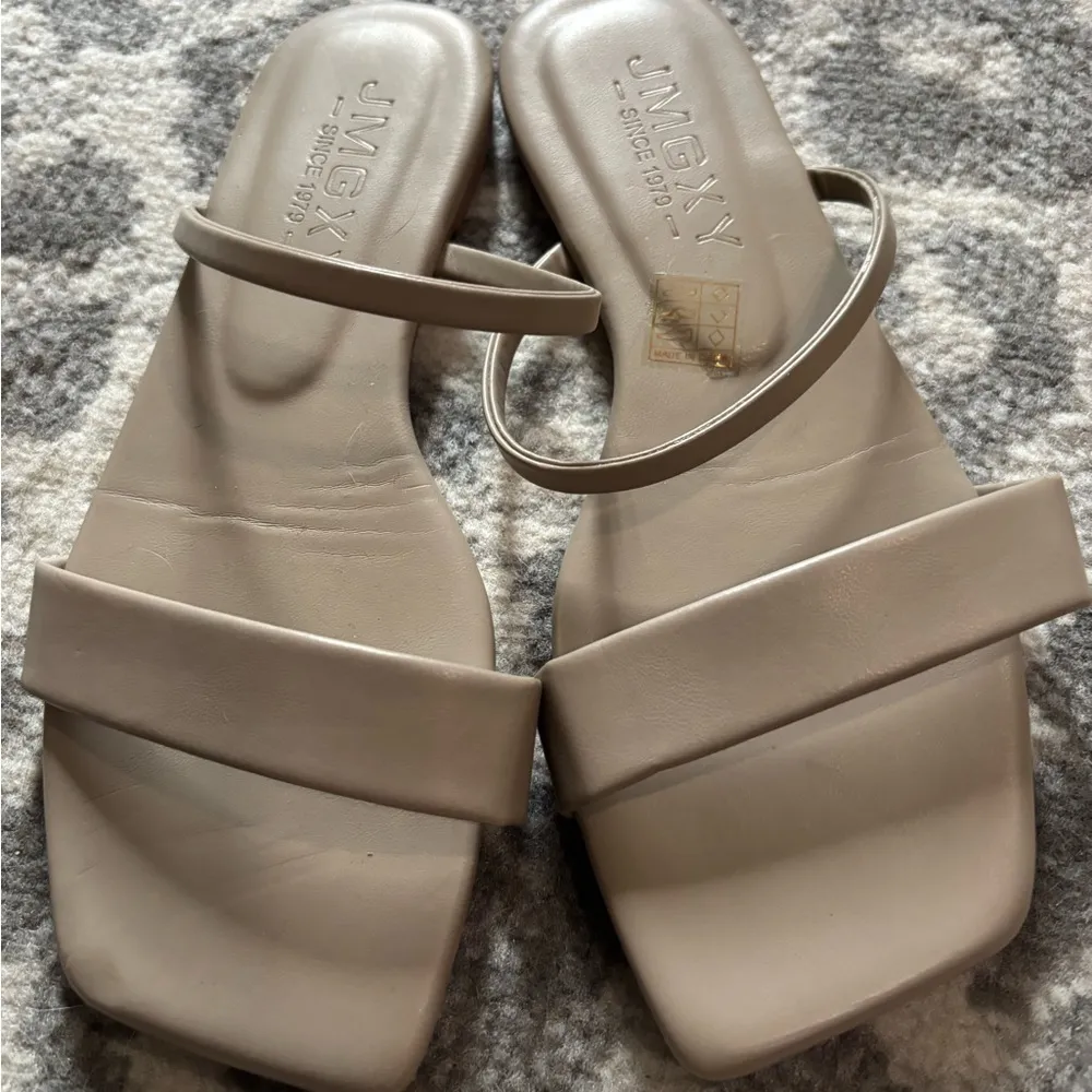 ⭐️SHEIN Beige Square Toe Sandals 7 - Image 2