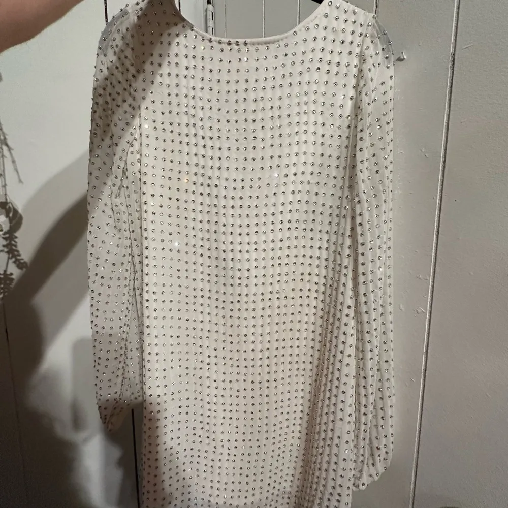 ANTHROPOLOGIE BHLDN WEDDING DRESS Elegant White Embellished Women's dress - Image 3