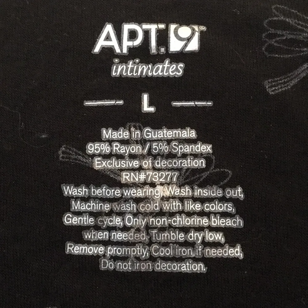 FINAL MARKDOWN Ladies’ Apt. 9 Intimates V-Neck sleep top large - Image 5