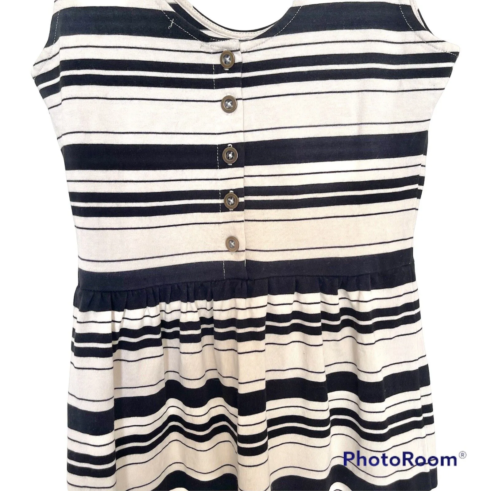 J.Crew Womens Dress Sz XS Striped Sleeveless Preppy Classic Modern Casual - Image 8