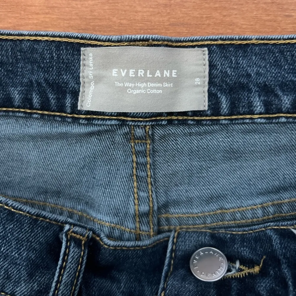 Everlane  The Way-High Denim Skirt - Image 7