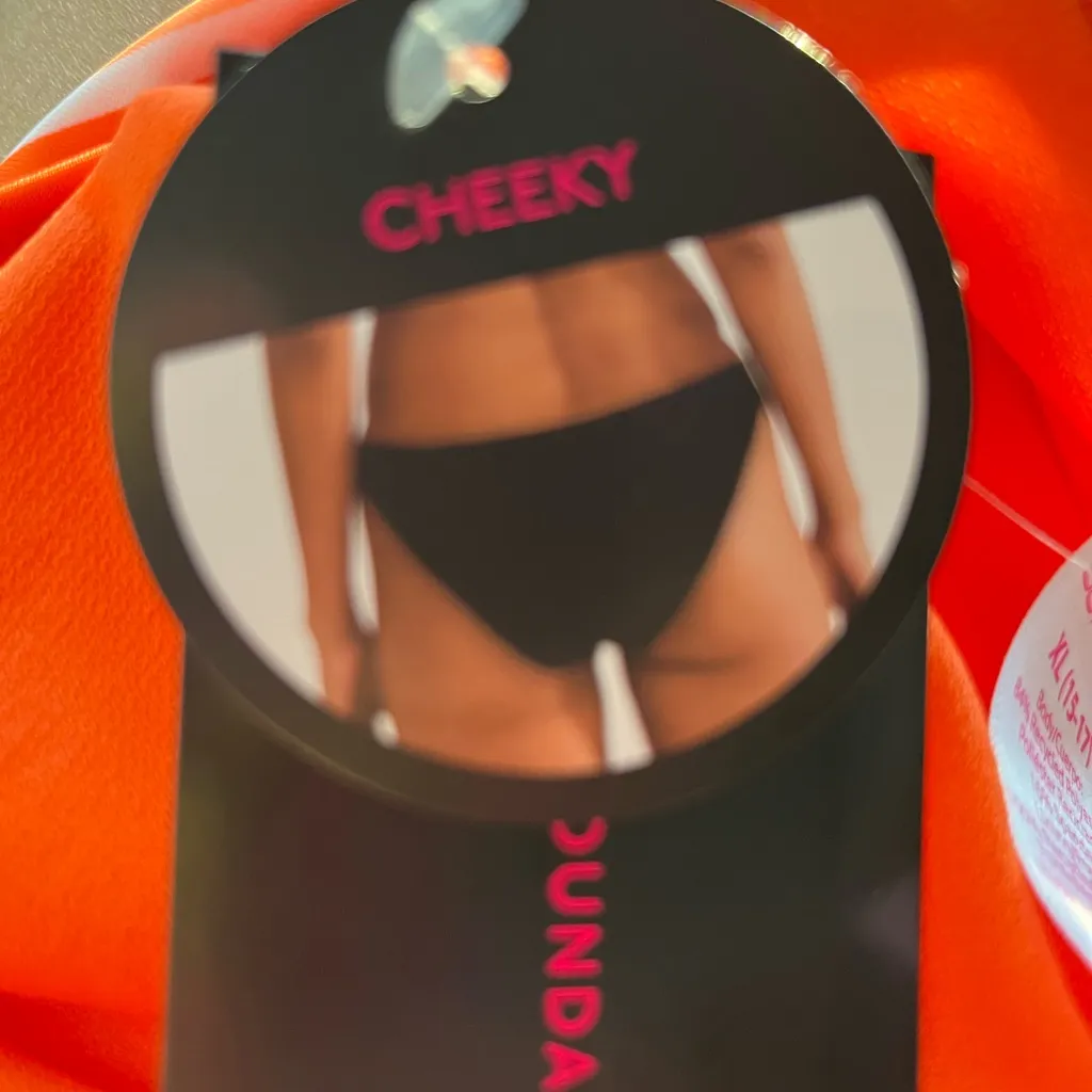 No Boundaries Junior Printed High Leg Bikini Sizes XL - Image 4