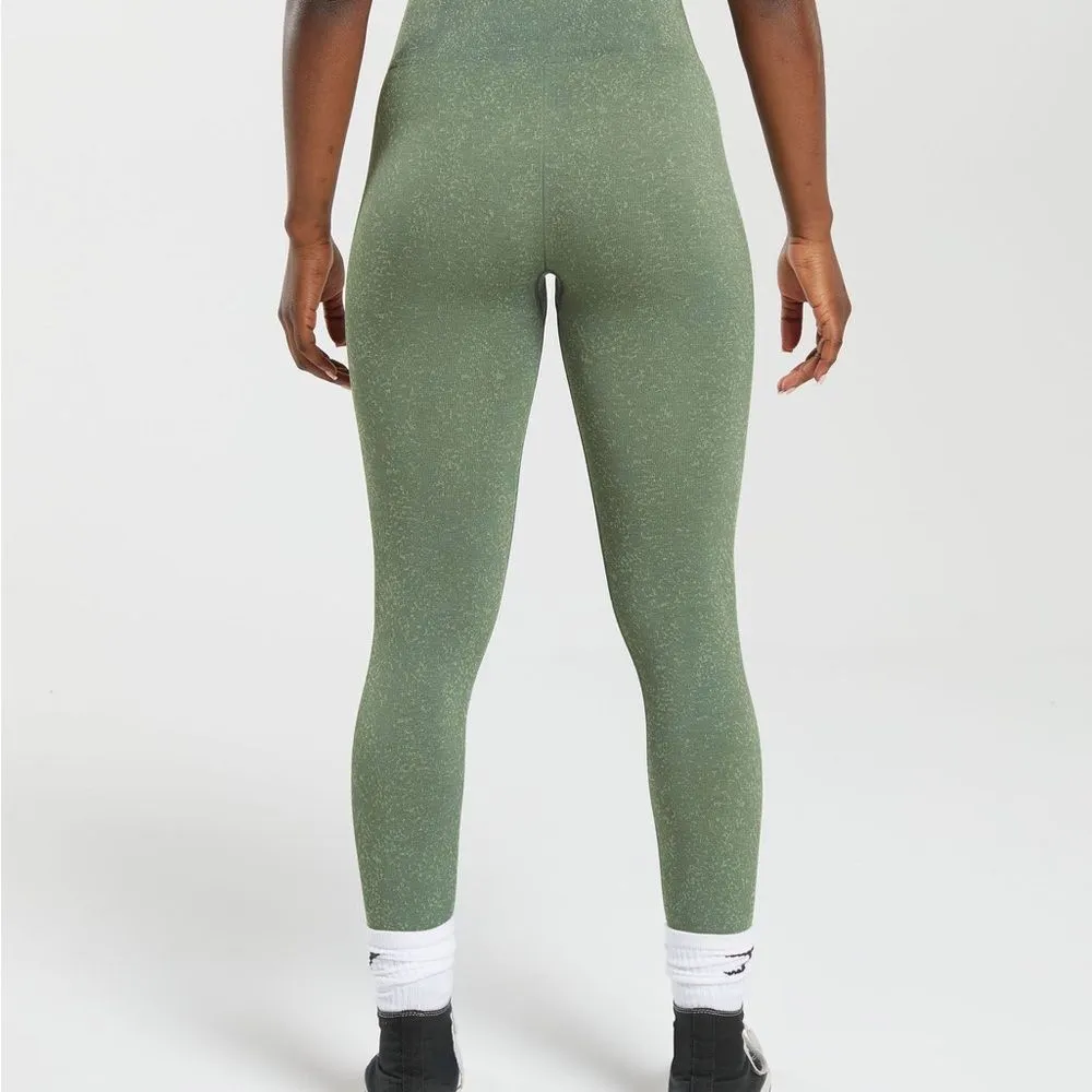 Gymshark Forest Green Leggings - Image 4