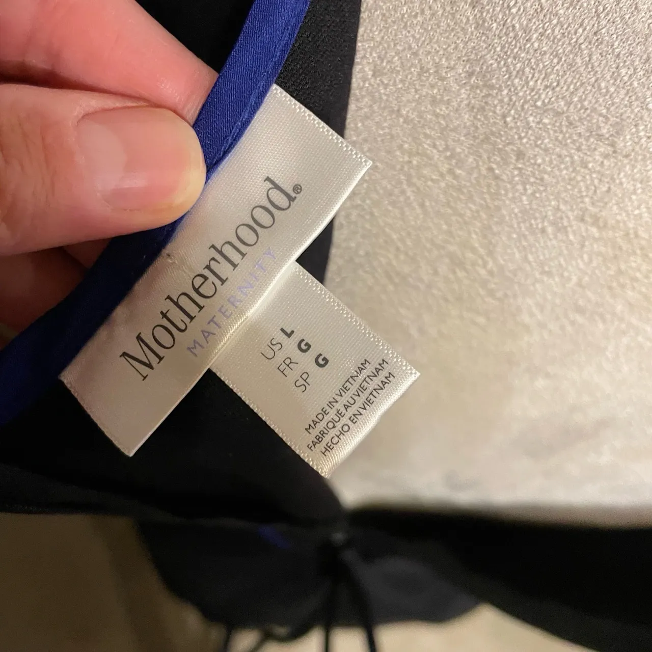 Motherhood Maternity‎ Black Sleeveless  Knee Length Pencil Dress Size Large - Image 4