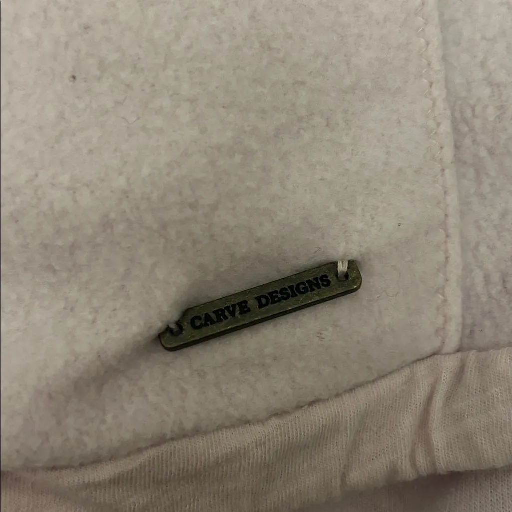 Carve Designs Pink Rowayton Cowl Pullover - Image 4