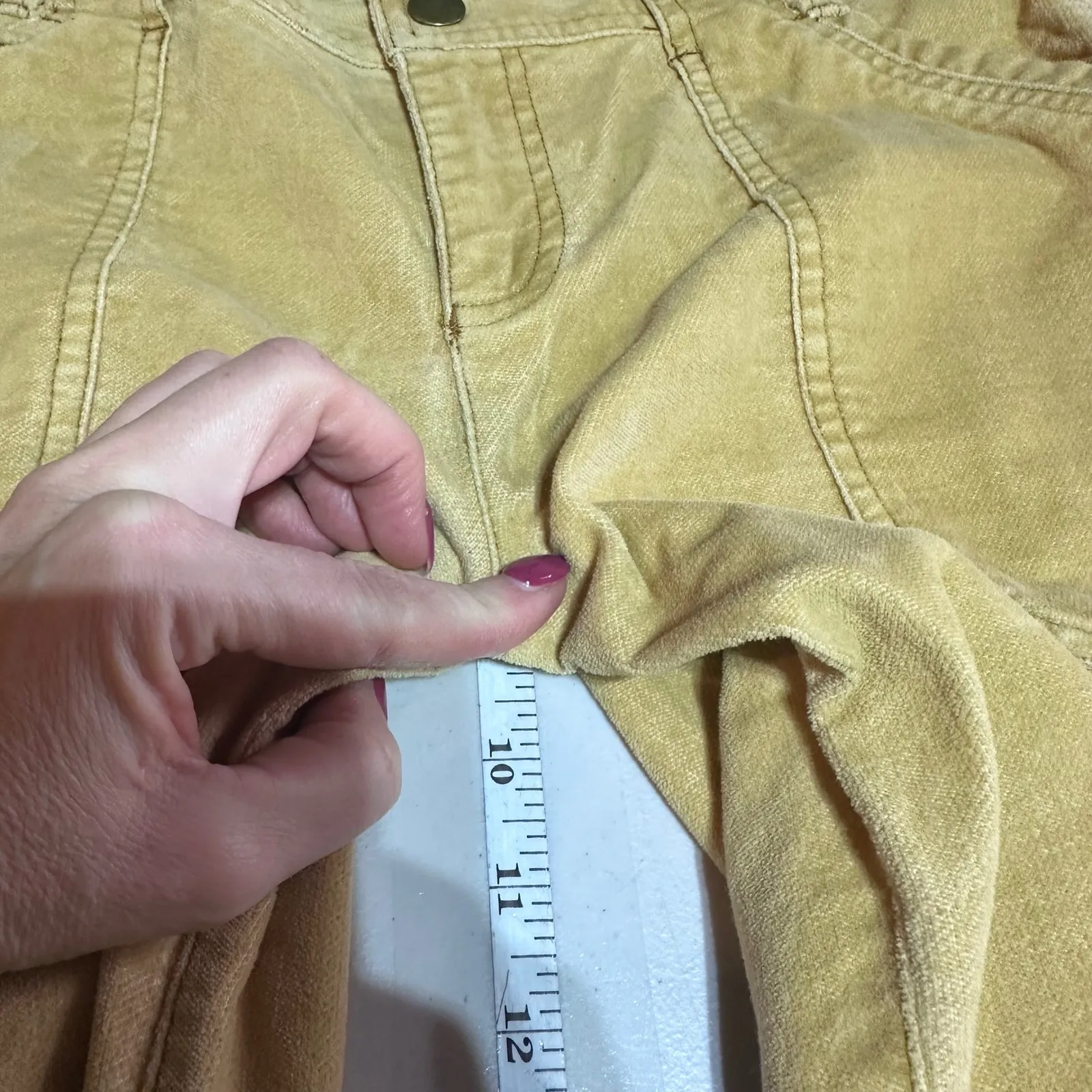 Athleta Khaki Tan Cargo Straight Leg Pants Women's Size 8T Utility Hiking - Image 9