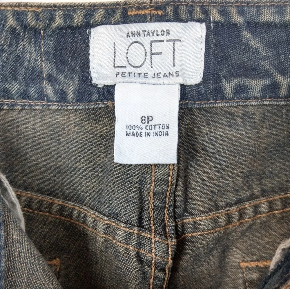 Loft Ann Taylor jeans Blue Size 8P - Image 5