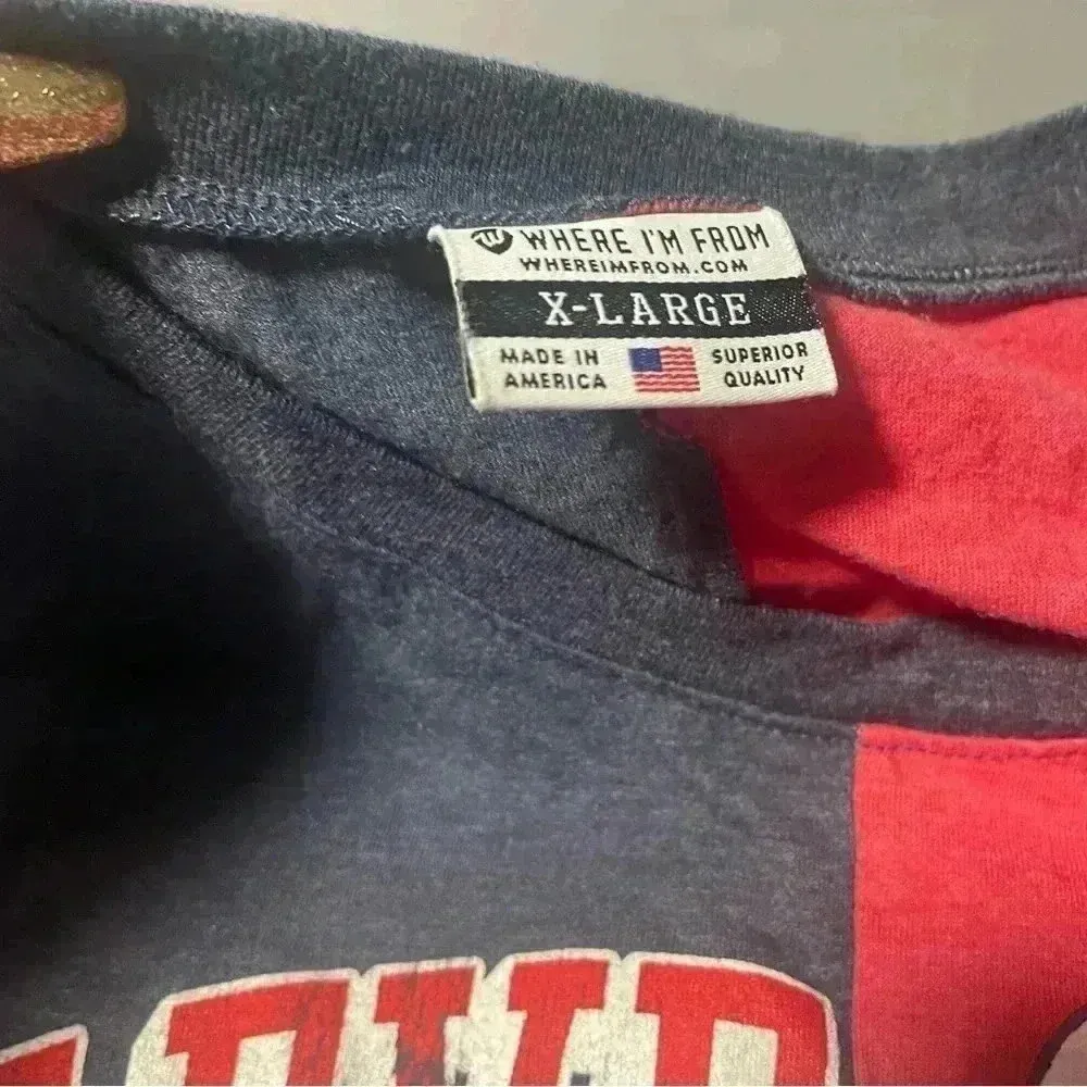 Size XL women’s Cleveland crop top Red - Image 3