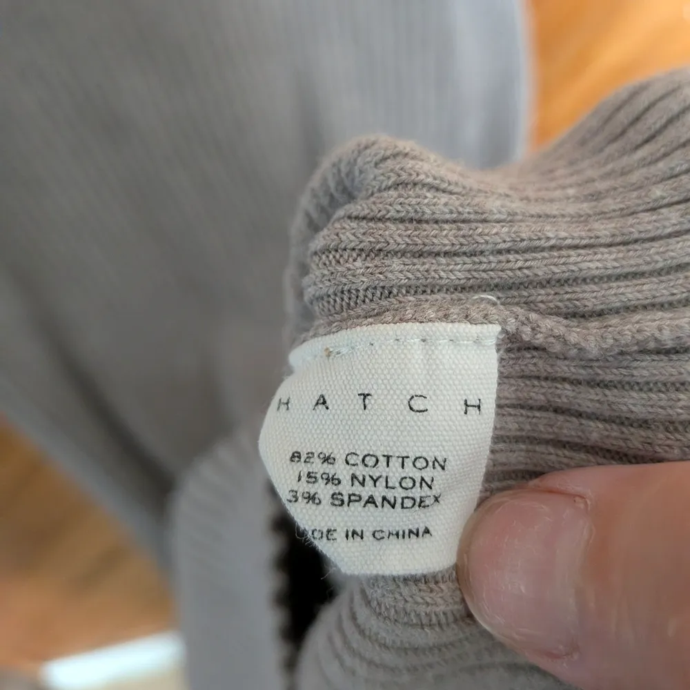 Hatch Ribbed Midi Dress Size 2/Medium Brown - Image 4