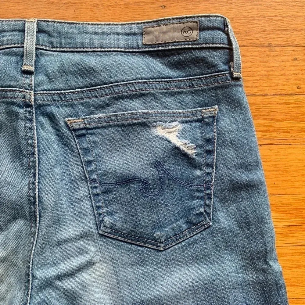 AG Adriano Goldschmied The Stevie Ankle Distressed Jeans Women’s‎ Size 28R - Image 12