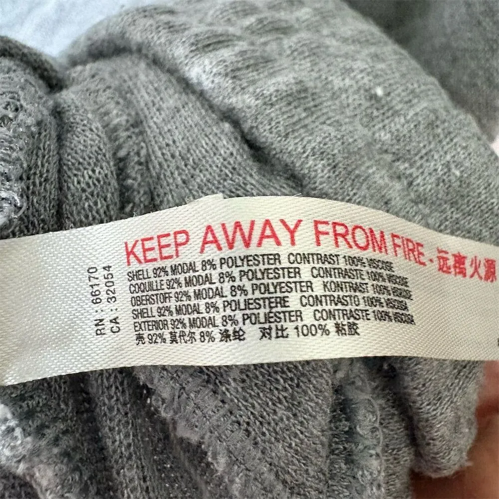 Free People Women's Windy Meadow Hoodie Gray Size S Long Sleeve Relaxed Fit - Image 6