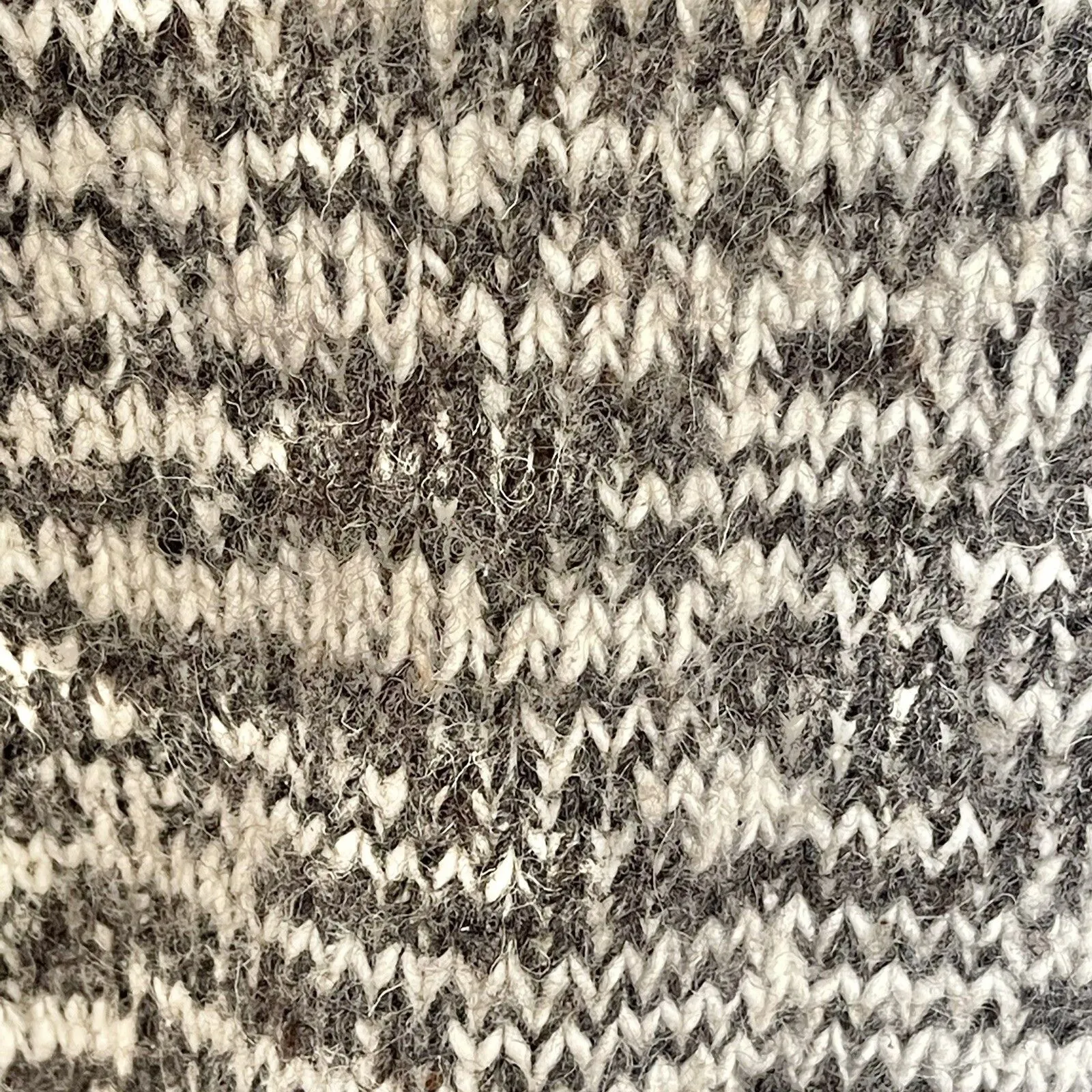 VTG Otavalo Ecuador Wool Sweater Sz Large Cabincore Nordic Grandpacore Gorpcore - Image 5