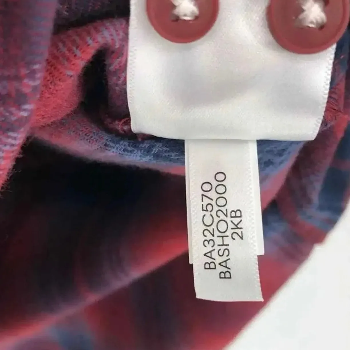 BASS OUTDOOR Plaid Long Sleeve Flannel Button - Image 7