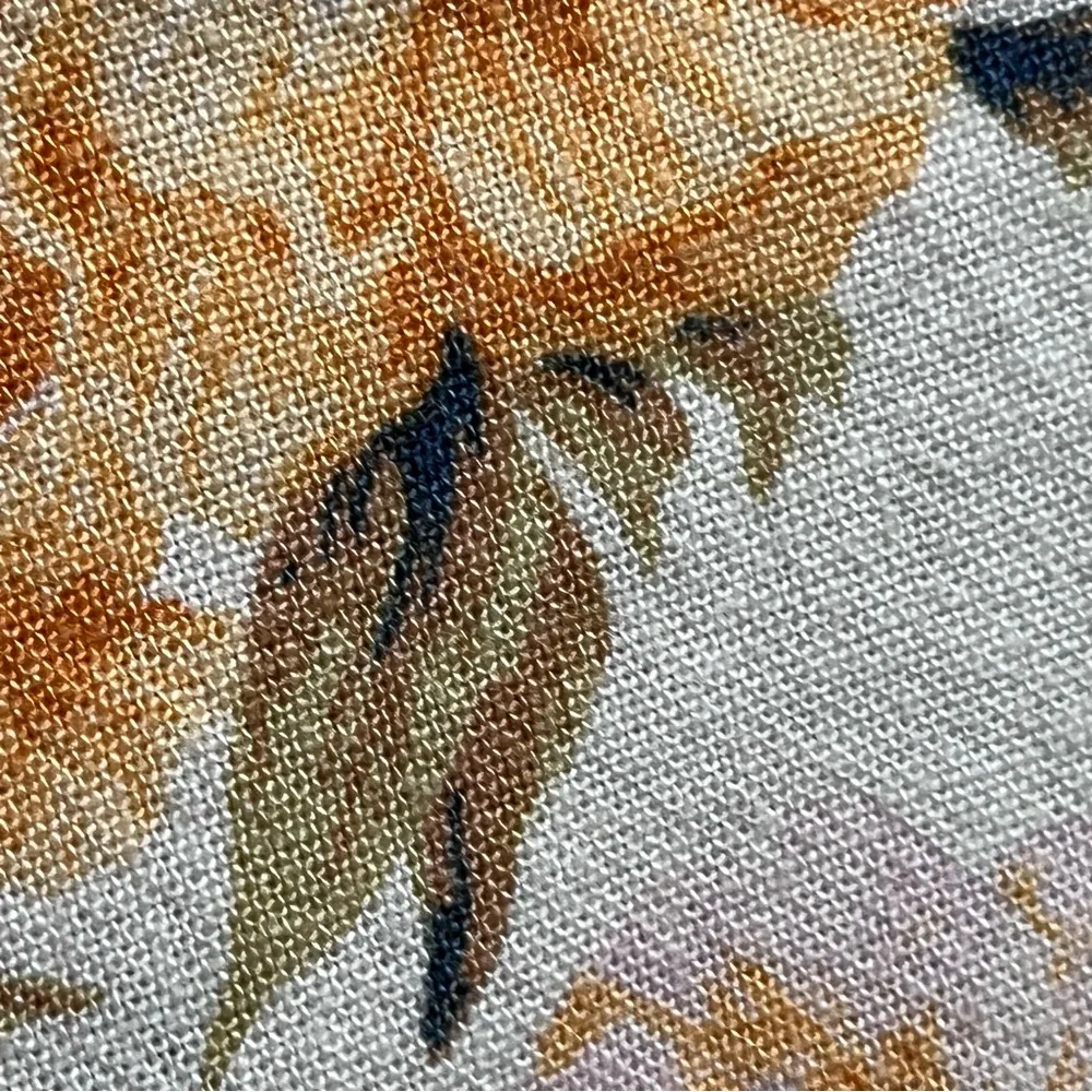 American Eagle Floral Wrap Ruffle Mini Skirt L Yellow Cottagecore Coquette Fairy - Image 9