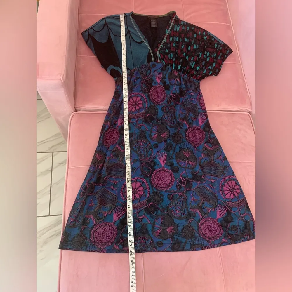 Custo Barcelona  Short Sleeve Tunic Mini Dress Size 2 - Small - Image 8