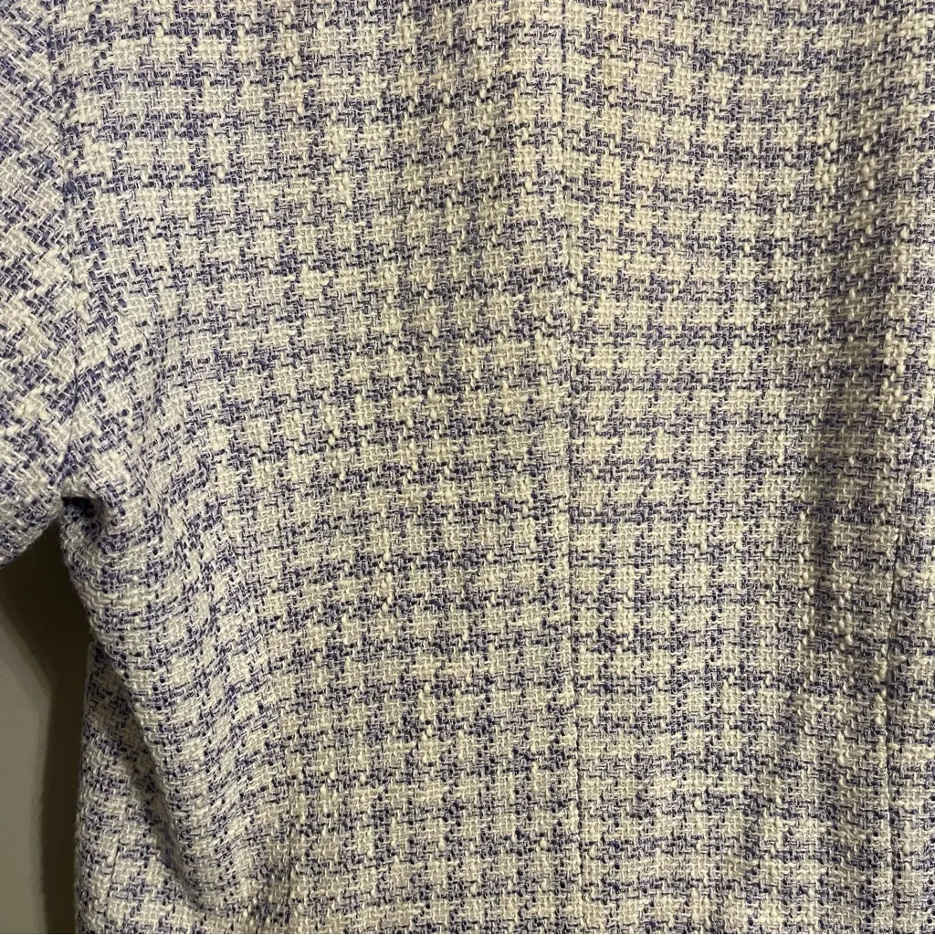 Favorite Daughter Lavender Tweed Blazer Purple Size 12 - Image 8