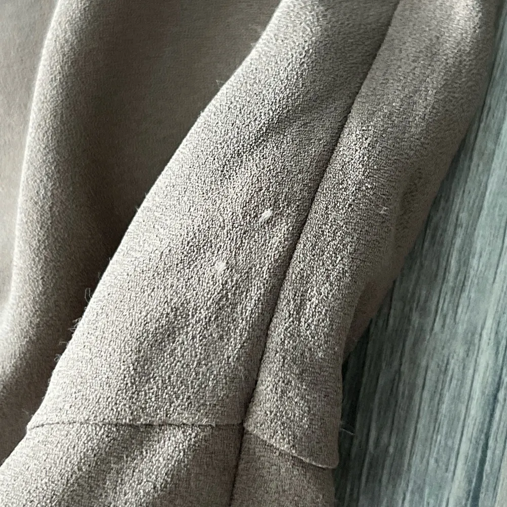 Theory Women’s Eilidh Rosina Crepe One-Shoulder Jumpsuit | Taupe Brown | 0 - Image 10