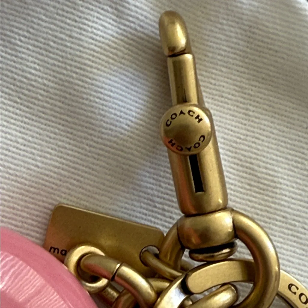 Coach Mouse Bag Charm Keychain - Image 8