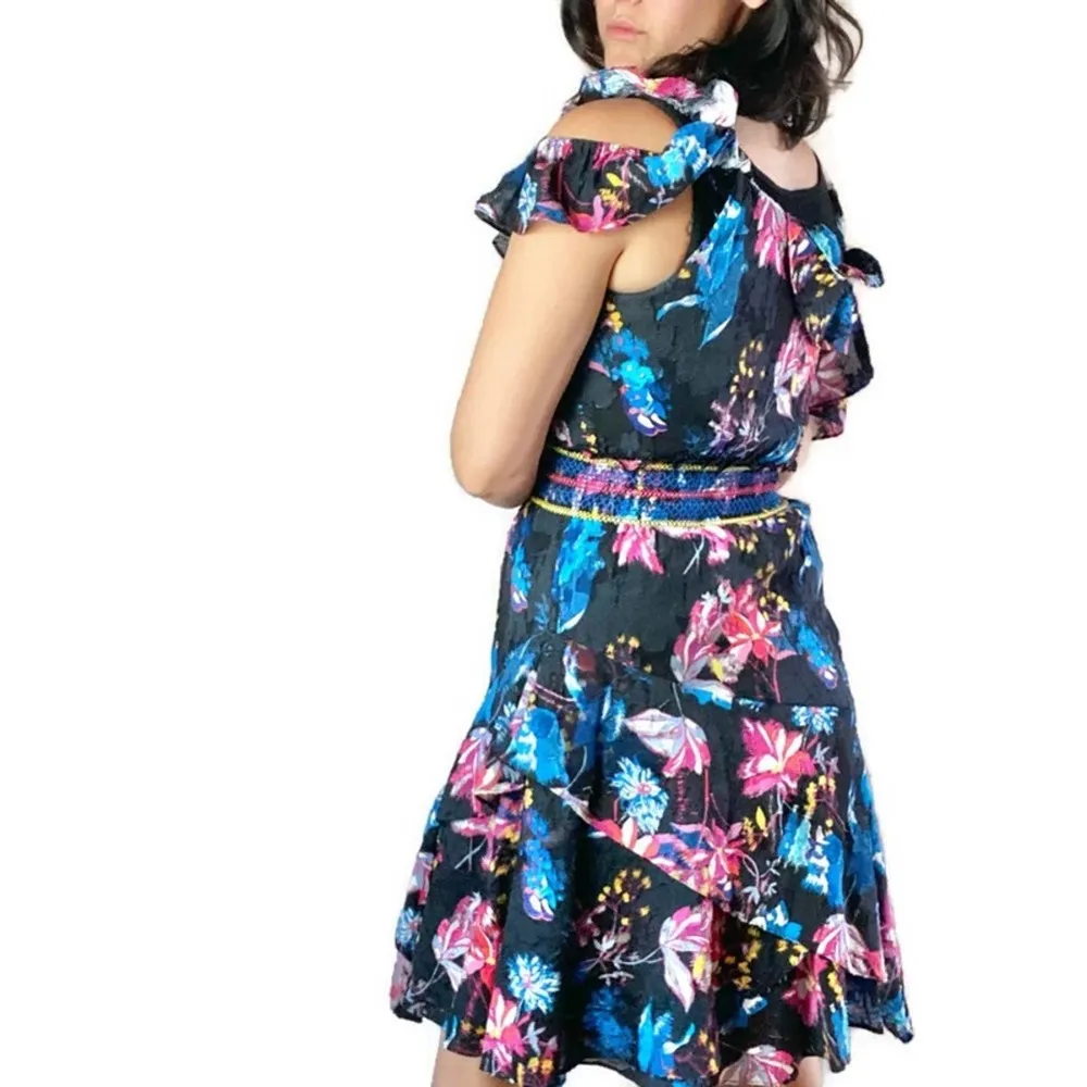 Tanya Taylor Dutch Garden Floral Dress Size 6 - Image 3