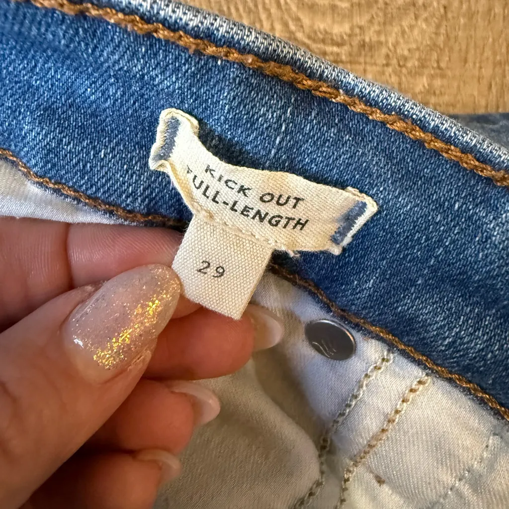 Madewell Kick Out Full Length Jeans | 29 - Image 2
