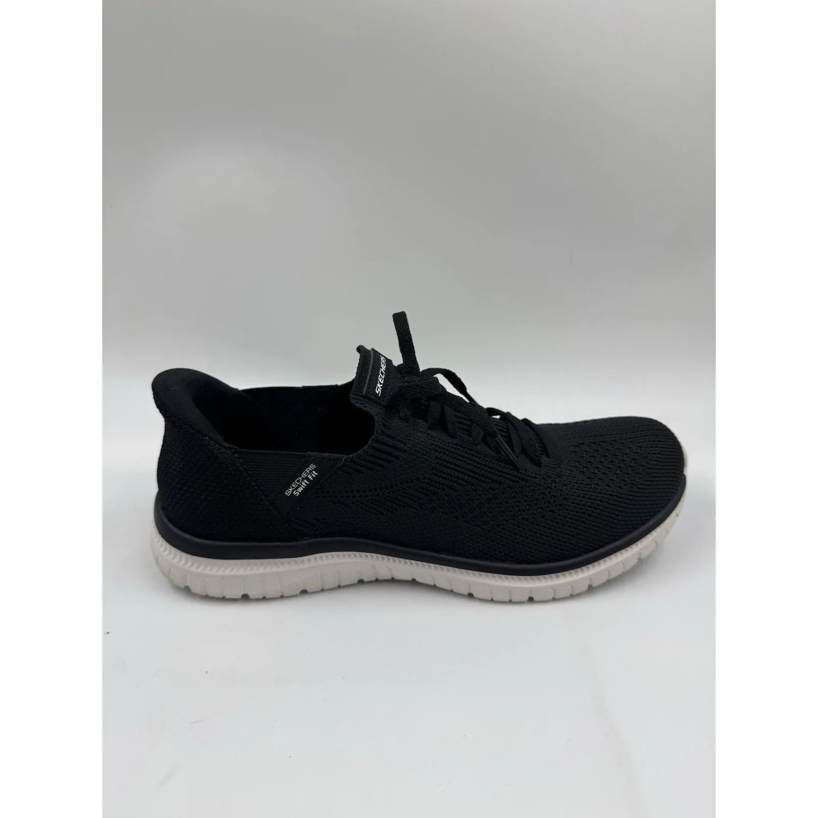 Skechers Women's Black Virtue Swift Fit Sneaker Hands Free Memory Foam Sz 7.5 - Image 10