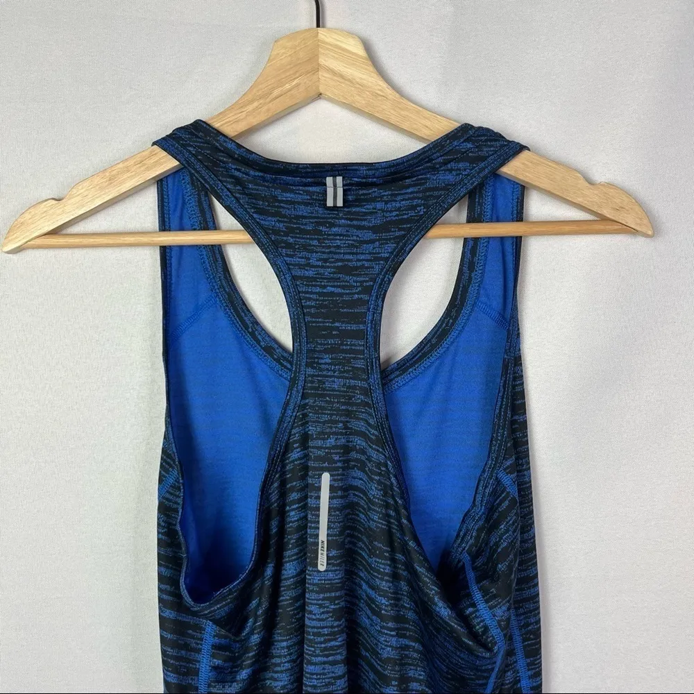 Nike Dri-Fit Blue Milar Racerback Running Athletic Tank Top M - Image 4