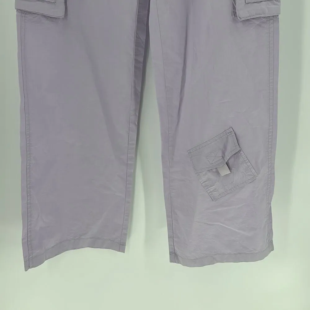 PacSun Lilac Low Rise Puddle Pants cargo baggy loose fit relaxed fit size S - Image 7