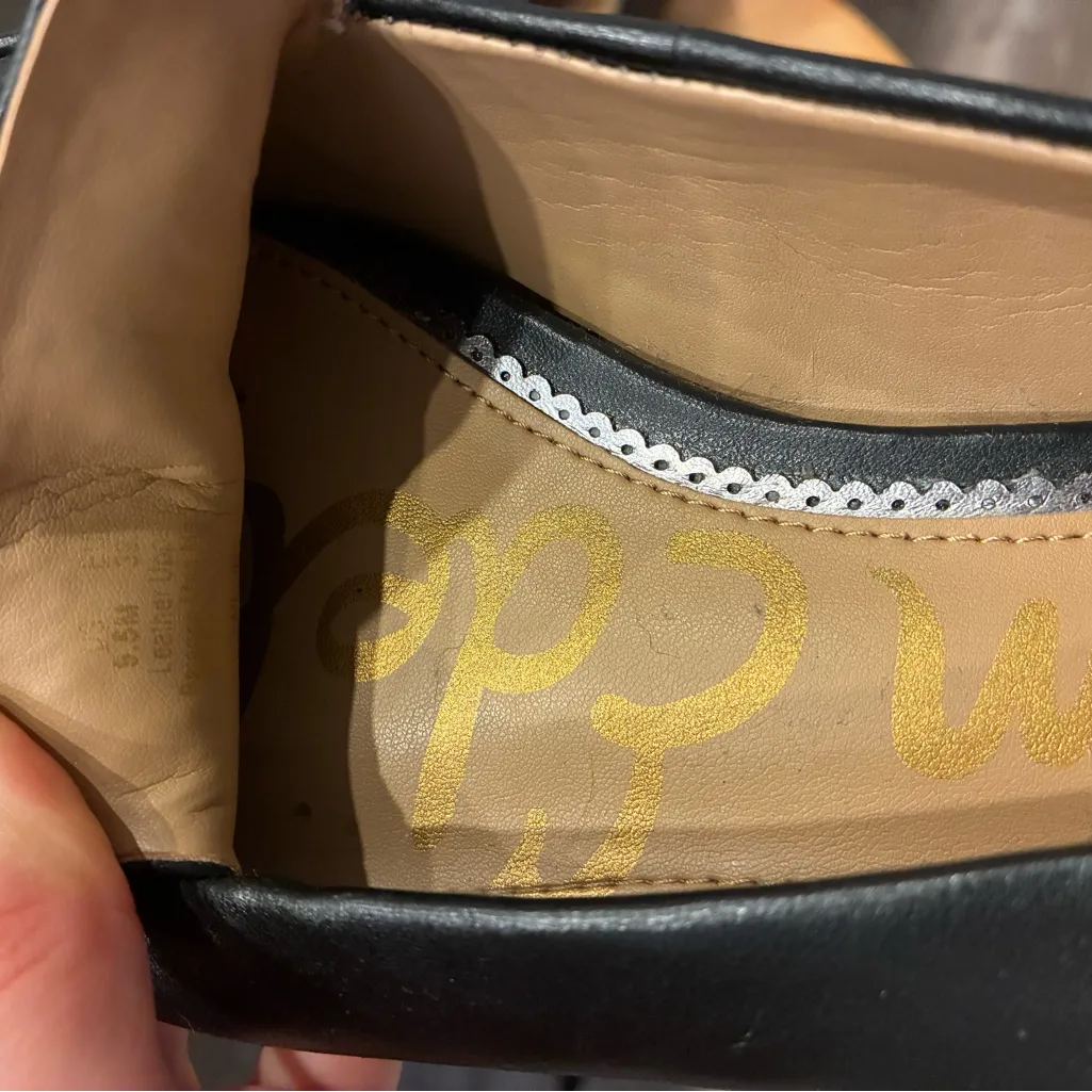 Sam Edelman Black Leather Loafers - Image 3