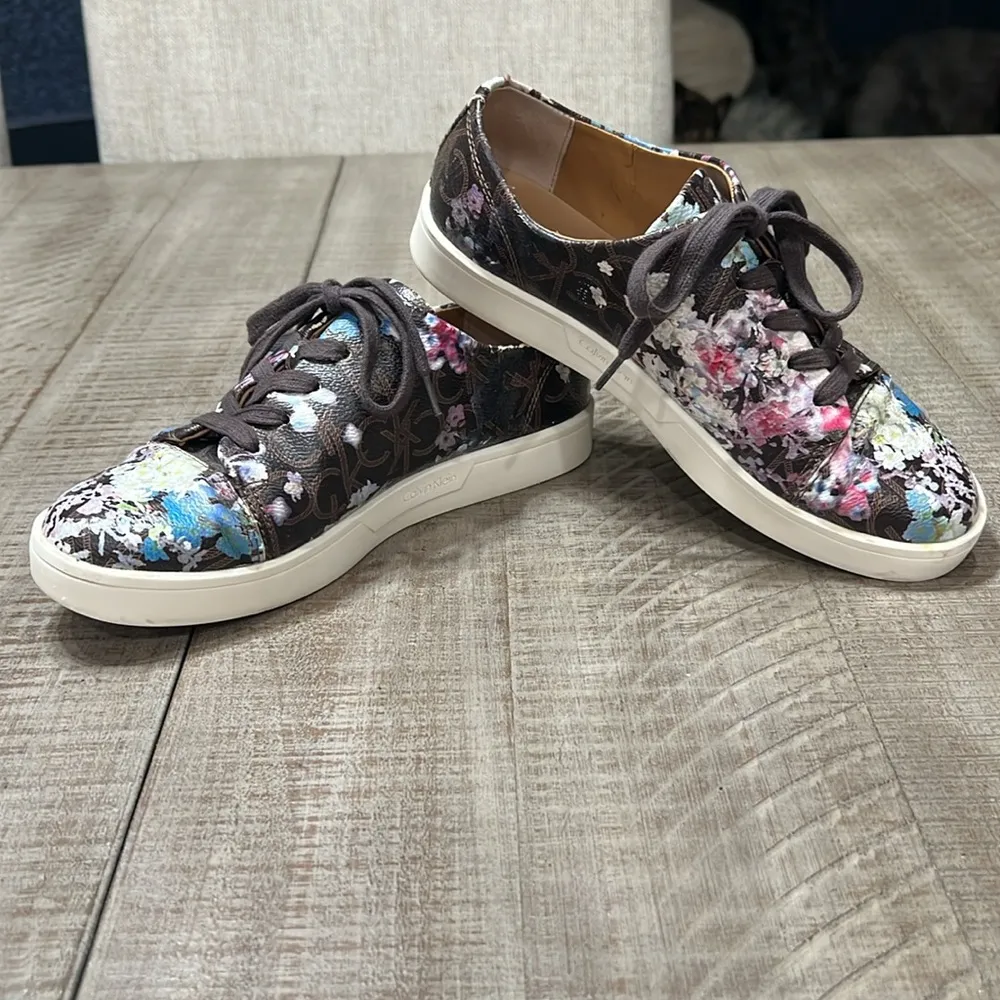 Calvin Klein Imilia women’s floral sneakers - Image 9