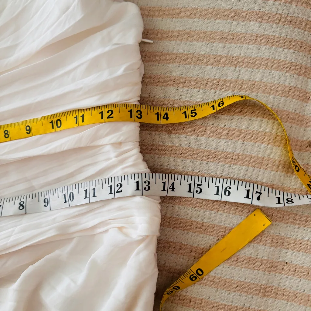 A.L.C. Dahlia one-shoulder cutout pleated crepe maxi dress NEW - Image 7