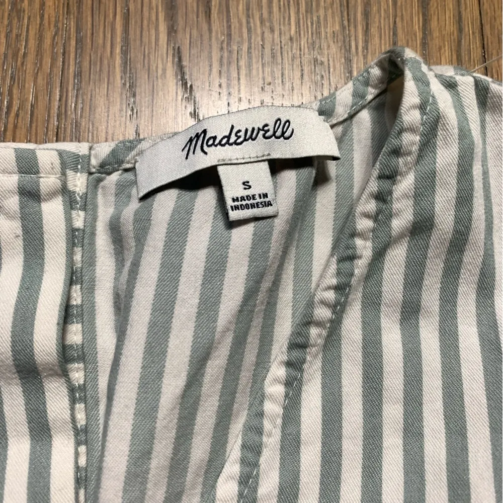 Madewell small striped dress - Image 4