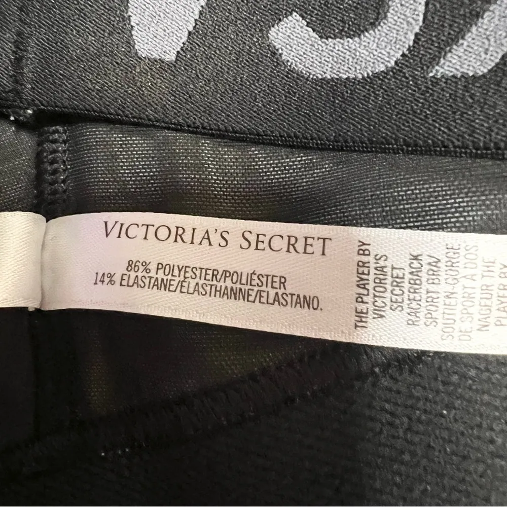 Victoria's Secret VSX The Player Racerback Sports Bra Blue & Black Size Small - Image 9