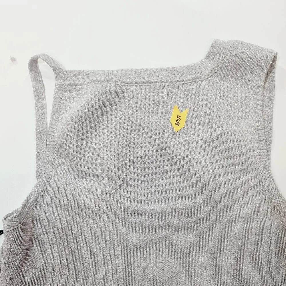 Superdown Rowen Asymmetrical Top in Grey Small - Image 10