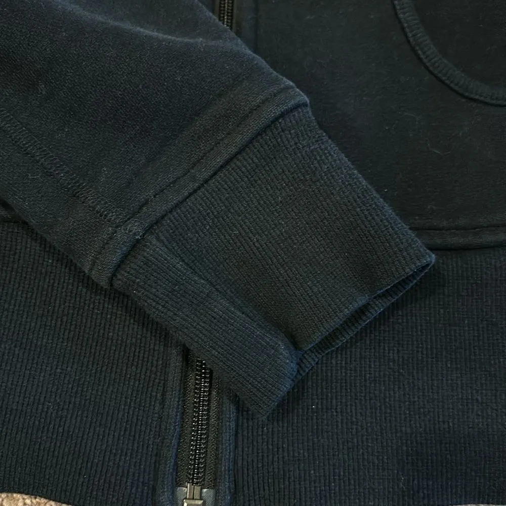 Lululemon Women’s Black Heavyweight Scuba Zip - Image 6