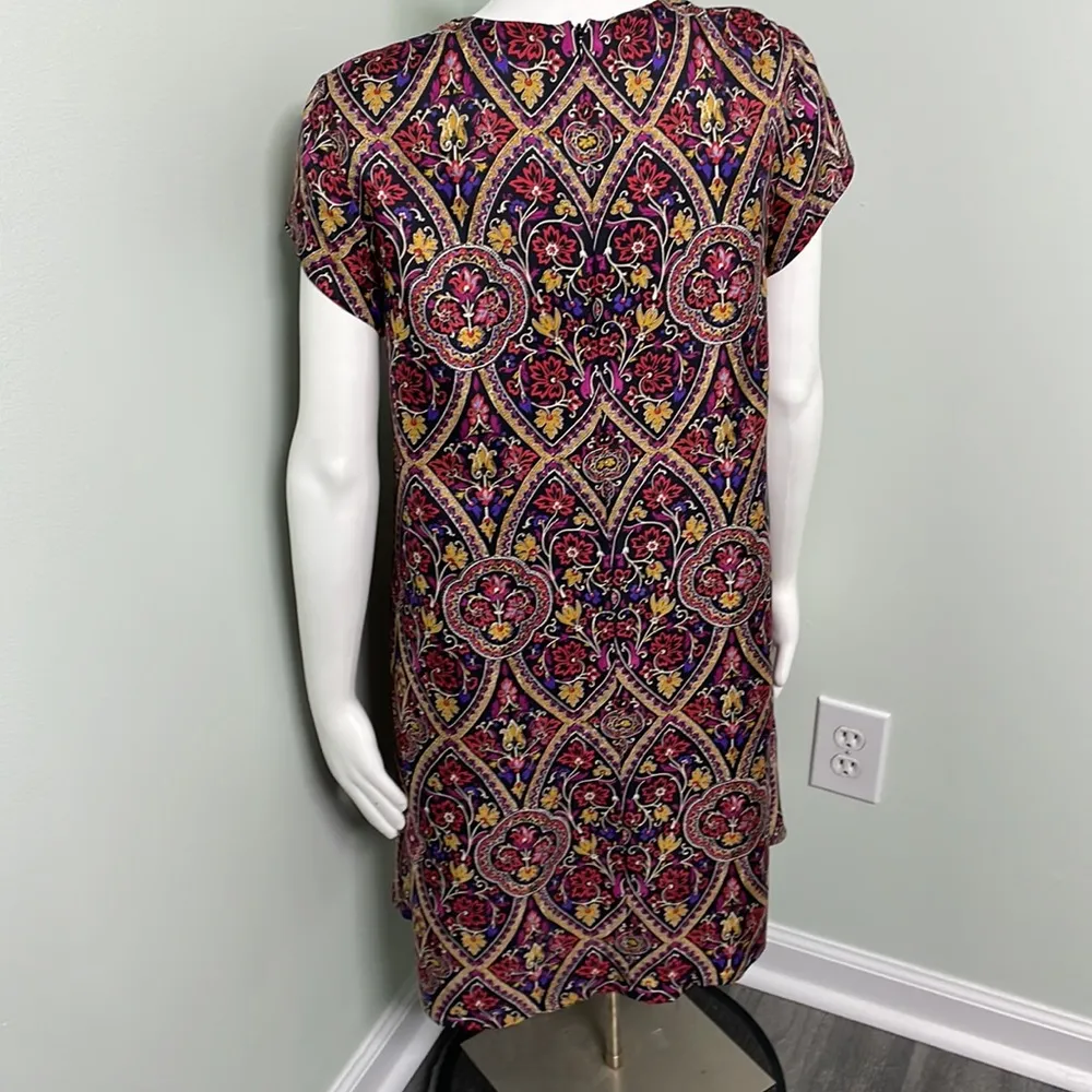J. McLaughlin Paisley Silk Swing Dress - Image 4