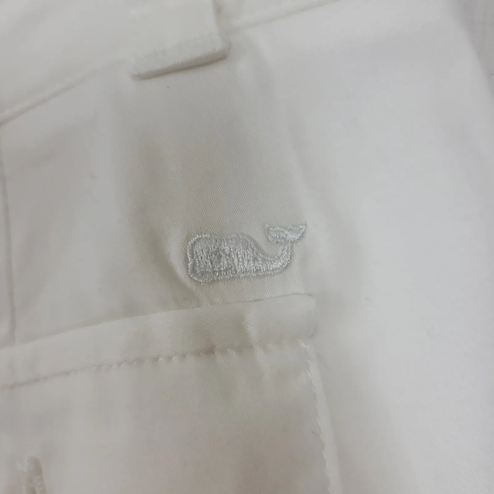 Vineyard Vines Shorts Womens‎ 4 White Tab Hem Sailing Nautical Preppy - Image 7