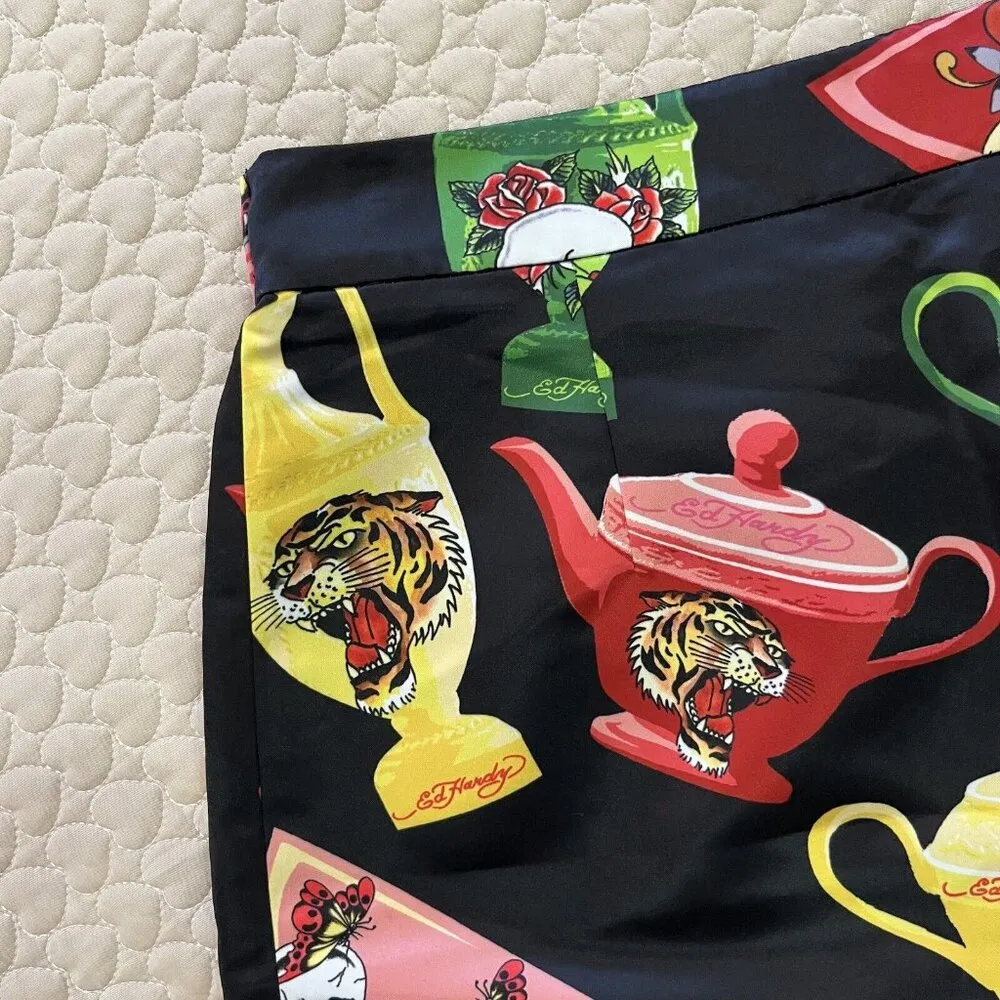 ED Hardy Mini Skirt Size M Rare - Image 2