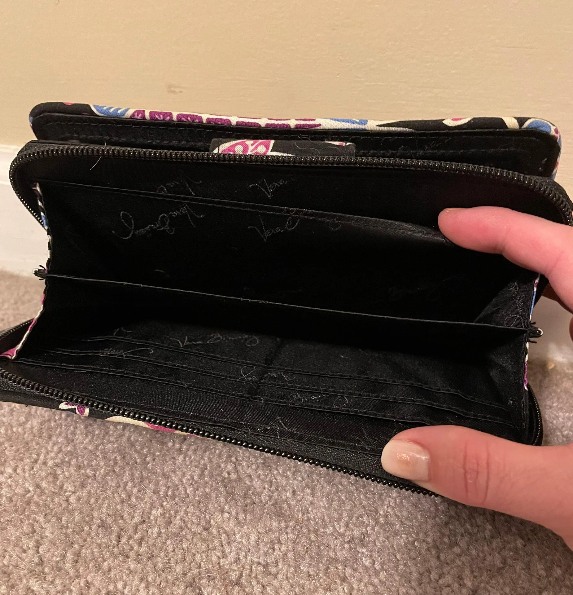 Vera Bradley Alpine Floral Wallet - Image 4