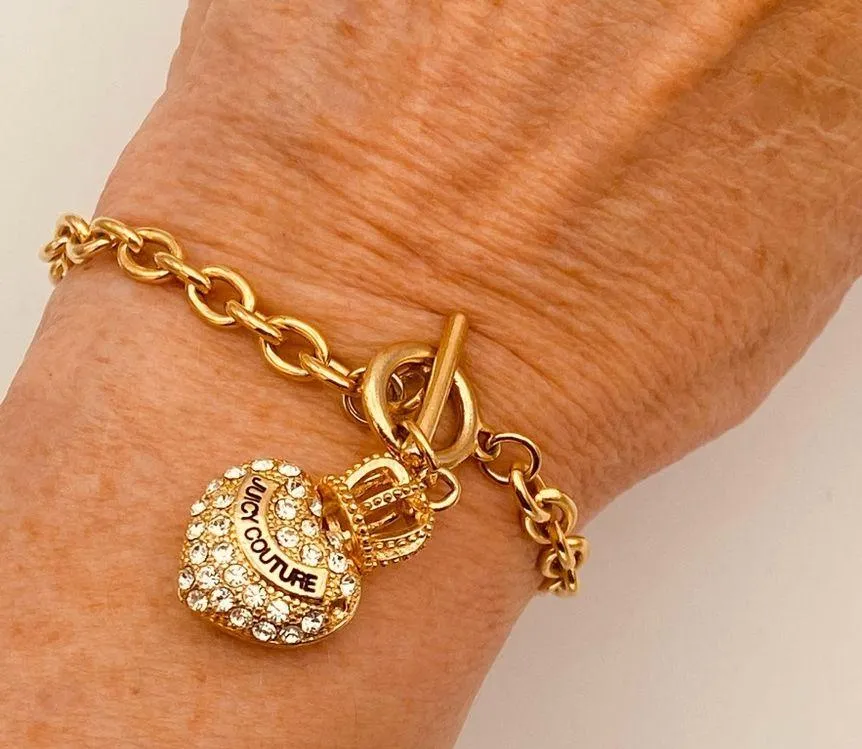 Juicy Couture Crown Heart Bracelet - Image 2