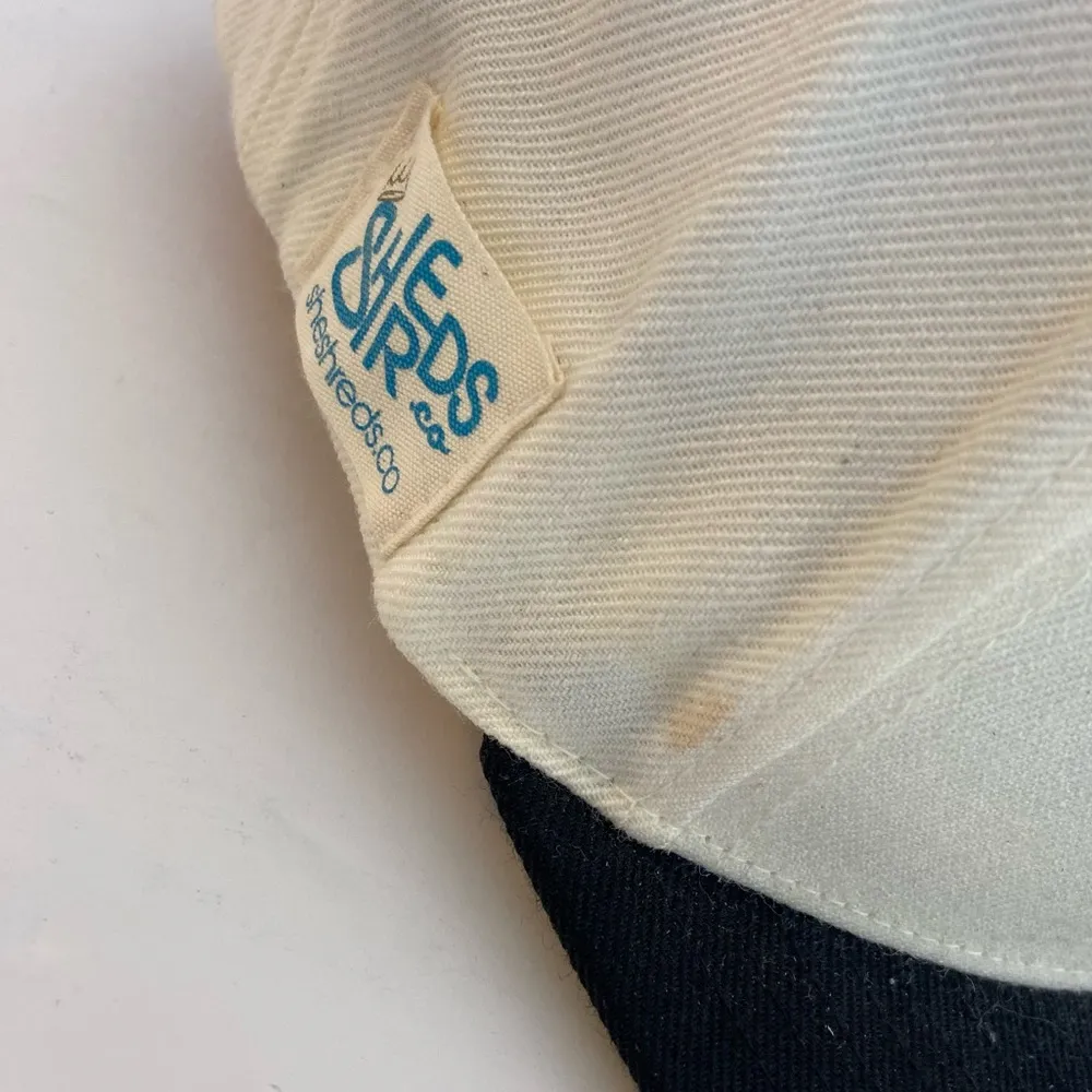 SheShreds.Co Cream & Black Logo Snapback Hat - Image 9