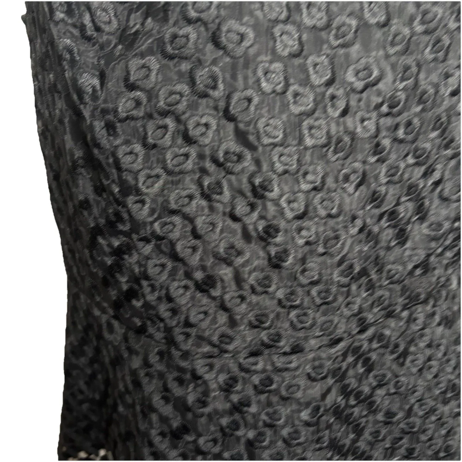 Ann Taylor black eyelet  lace sleeveless V neck  Lined blouse Size 12 Womens - Image 2