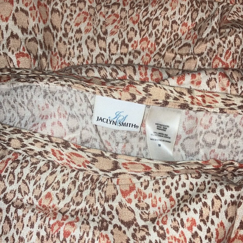 Jaclyn Smith Animal Print Skirt Size 3X Preowned) - Image 2