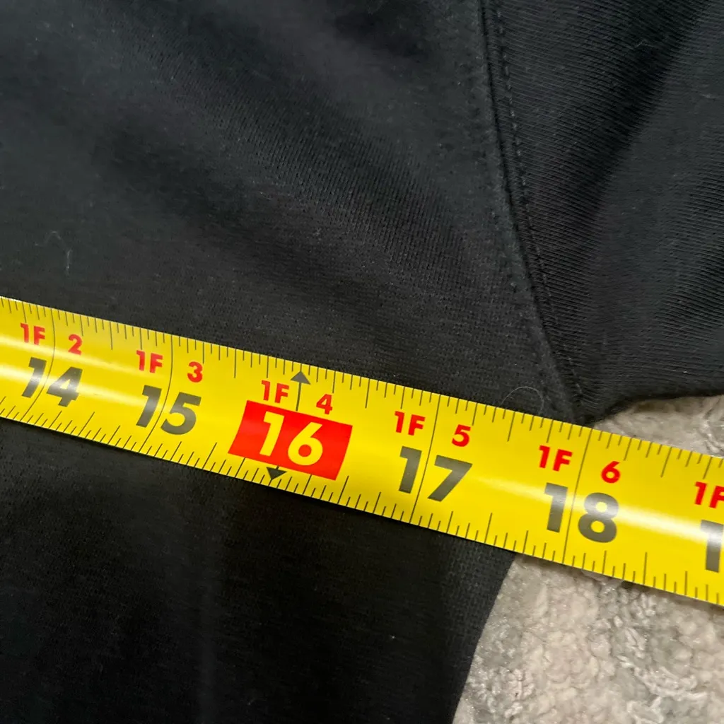 New Balance X STAUD Maxi Dress Black Hooded Longline Zip-Up Size XS - Image 7