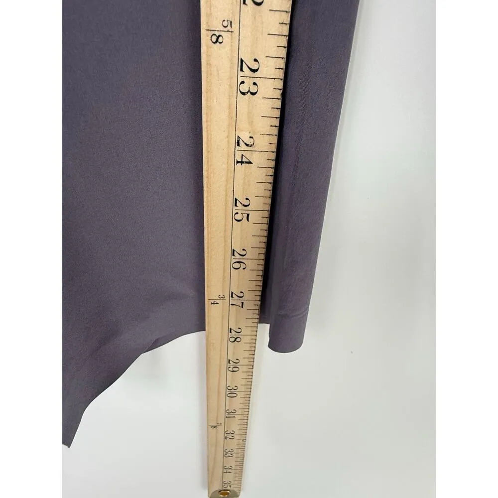 Athleta Brooklyn Ankle Pant Women 10 Purple Athleisure Sporty Travel Casual - Image 8